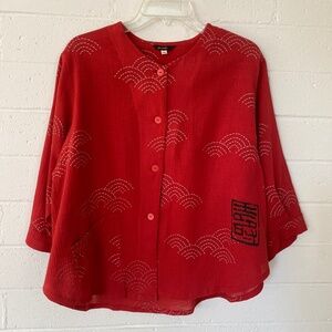 Yasuko Top  3/4 Sleeve M/L